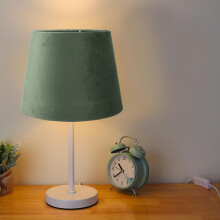 Petit abat-jour vert kaki 250 g 16,5/21,5/16 cm