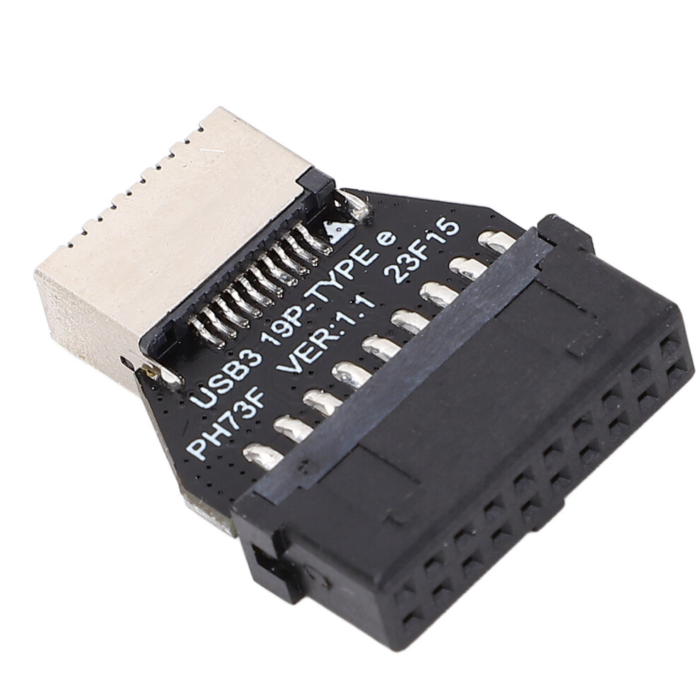 Type E 180 Adapter For Usb 3.0 19P/20P To Front Type C Port Converter 4951335219215