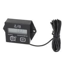Tacómetro digital CR2450, 51,746,519mm, negro