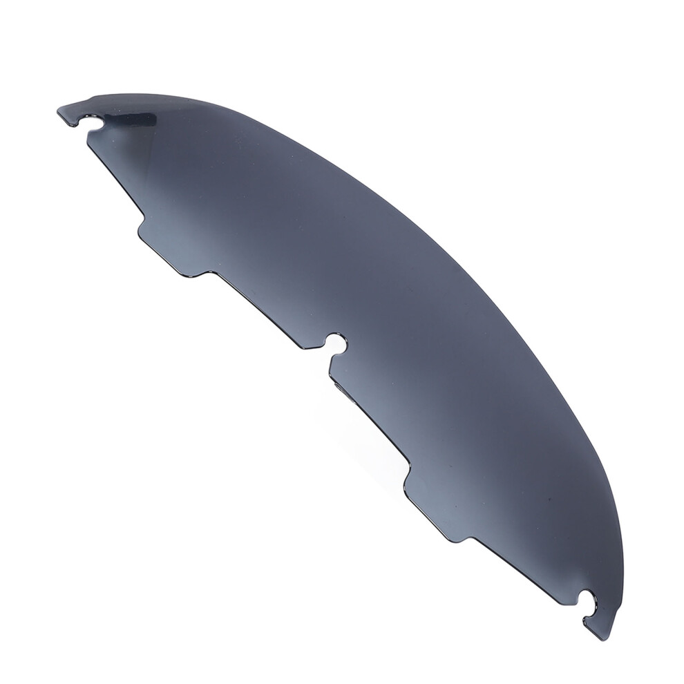 Motorcycle Windshield Extension 5In Smoked Acrylic Fit Cruise & Long Drive 9451335219482