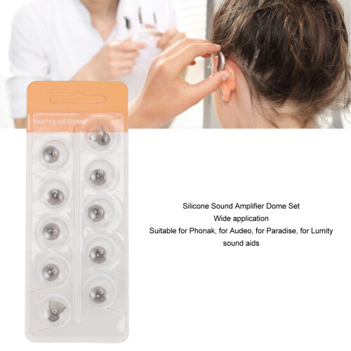 Embouts d'oreille souples – dômes amplificateurs, 10 pièces, Taille S 2