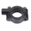 2er Pack 25-mm schwarze Lenkerklemme M10 11
