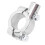 2 Stück Lenkerhalterung 22-mm-Gewinde Silber M8 10