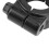 2 pièces de support de miroir, filetage de 22 mm, noir M10 9