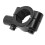 2 pièces de support de miroir, filetage de 22 mm, noir M10 10