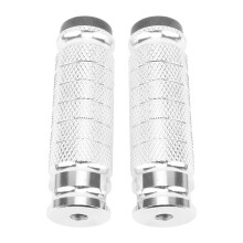 Pedane antiscivole M8 in alluminio anodizzato 8mm