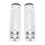 Pedane antiscivole M8 in alluminio anodizzato 8mm 1