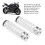 Pedane antiscivole M8 in alluminio anodizzato 8mm 5