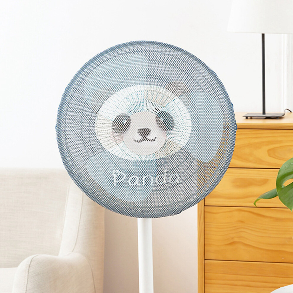 Durable Polyester Fan Dust Cover 40cm for Child Safety - Panda S-image-OPC-PJDKS78-NEW