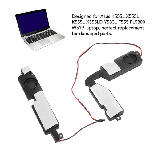High-Quality Internal Speaker Replacement for Asus W519 FL5800 Black 2