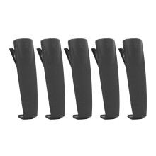 Kit de remplacement de clip de ceinture pour radio 2 voies, compatible avec la batterie KB 36C — Noir, en ABS
