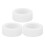 3 pezzi di copri anelli in silicone Smart Ring bianco M 11-13 15