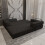 MN Furniture (Black) Modern Convertible Sofa Bed-Box Packed 3