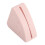 Étui triangulaire en silicone pour houppette - Rose Voyage 15