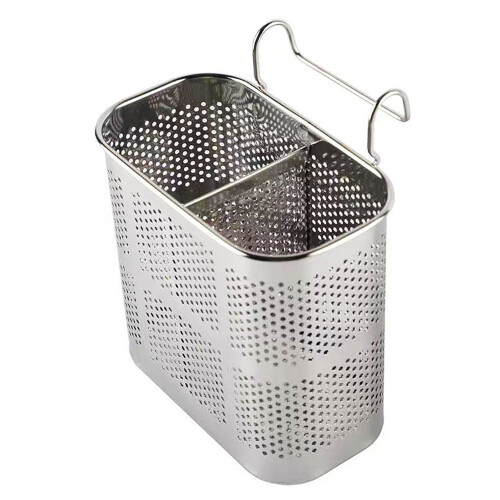 Soporte para palillos, con 2 compartimentos, 14x8x13 cm, plateado 1