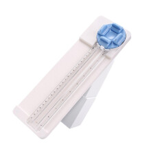 Multifunktionaler 4-in-1-Papierschneider Rotatable Craft Paper Cutter Scrapbooking Tool For Paper Photos Cards Labels