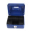 Mini coffre métallique verrouillable bleu 125x95x60mm Cap 4