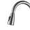 Stainless Steel Kitchen Faucet with Pull Down Sprayer, Ceramic Valve, 0.8MPa 10