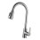 Stainless Steel Kitchen Faucet with Pull Down Sprayer, Ceramic Valve, 0.8MPa 1