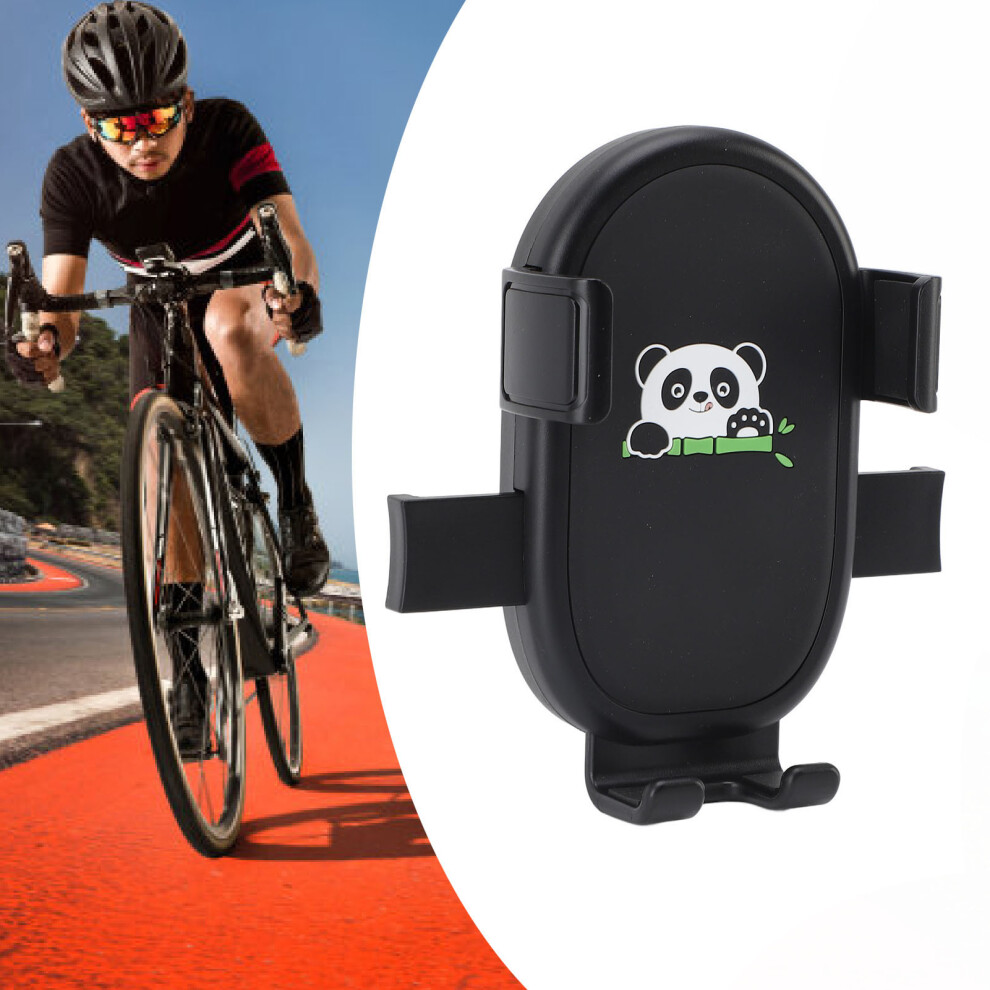 Shock Absorbing Motorcycle Phone Mount For 4.7-7.1 Inch Phones, Black 7651335224741