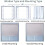 Day and Night Blinds Zebra Roller Blinds Blackout Double Layer Light Filtering 84x100 Cm 4