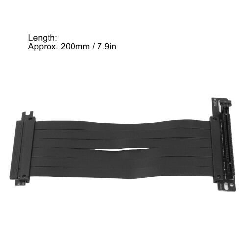 Cavo riser PCIe 3.0 x16 da 200 mm 90 GTX1080/RTX2060 1