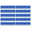 60 bolsas de hielo reutilizables de doble cara 200 ml 2