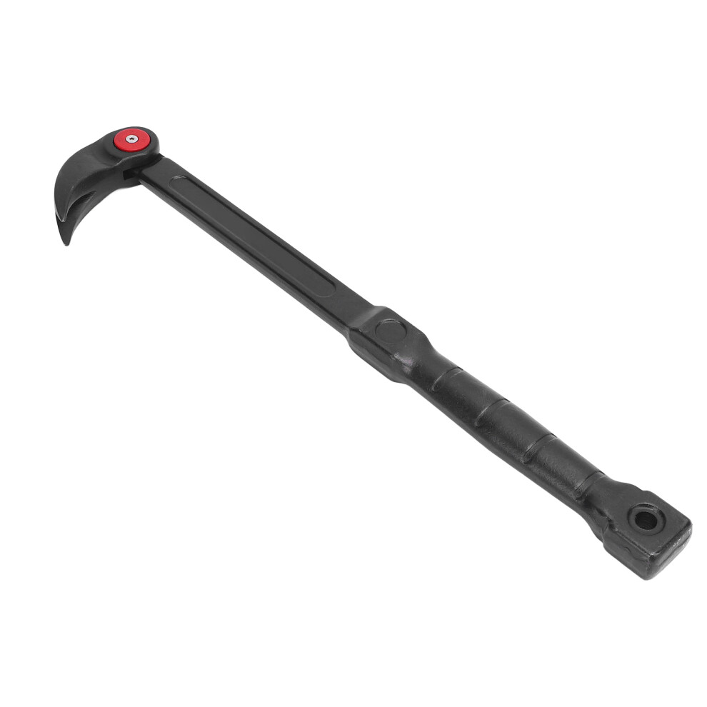 18 Inch Pry Bar 180 Degree Rotating Head Wrecking Bar Adjustable Angle Crowbar 8771335226541