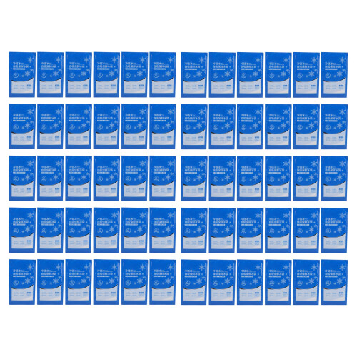 60 piezas 300 ml bolsas de hielo autoabsorbentes de doble cara 1