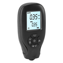 Jauge d'épaisseur de revêtement ABS 0-1.8mm Noir 0.01mm