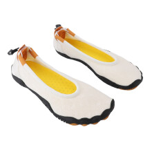 Wasserschuhe 42 Weiß Schnell trocknend Rutschfest Atmungsaktiv Gummi Nylon für Strand Surfen