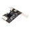 Scheda PCIe a PS/2 MCS9990CV - USB 2.0, 2 porte PS/2 8