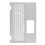Coque supérieure en ABS argent pour Latitude 5540 12