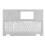 Coque supérieure en ABS argent pour Latitude 5540 5