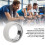 Silikon-Smart-Ringabdeckung Grau S 24 mm M 27 mm 4