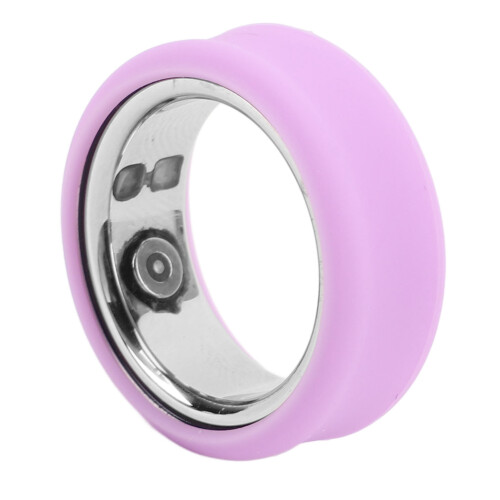 Lila Silikon-Ringabdeckung 24–27 mm Universal 6–10