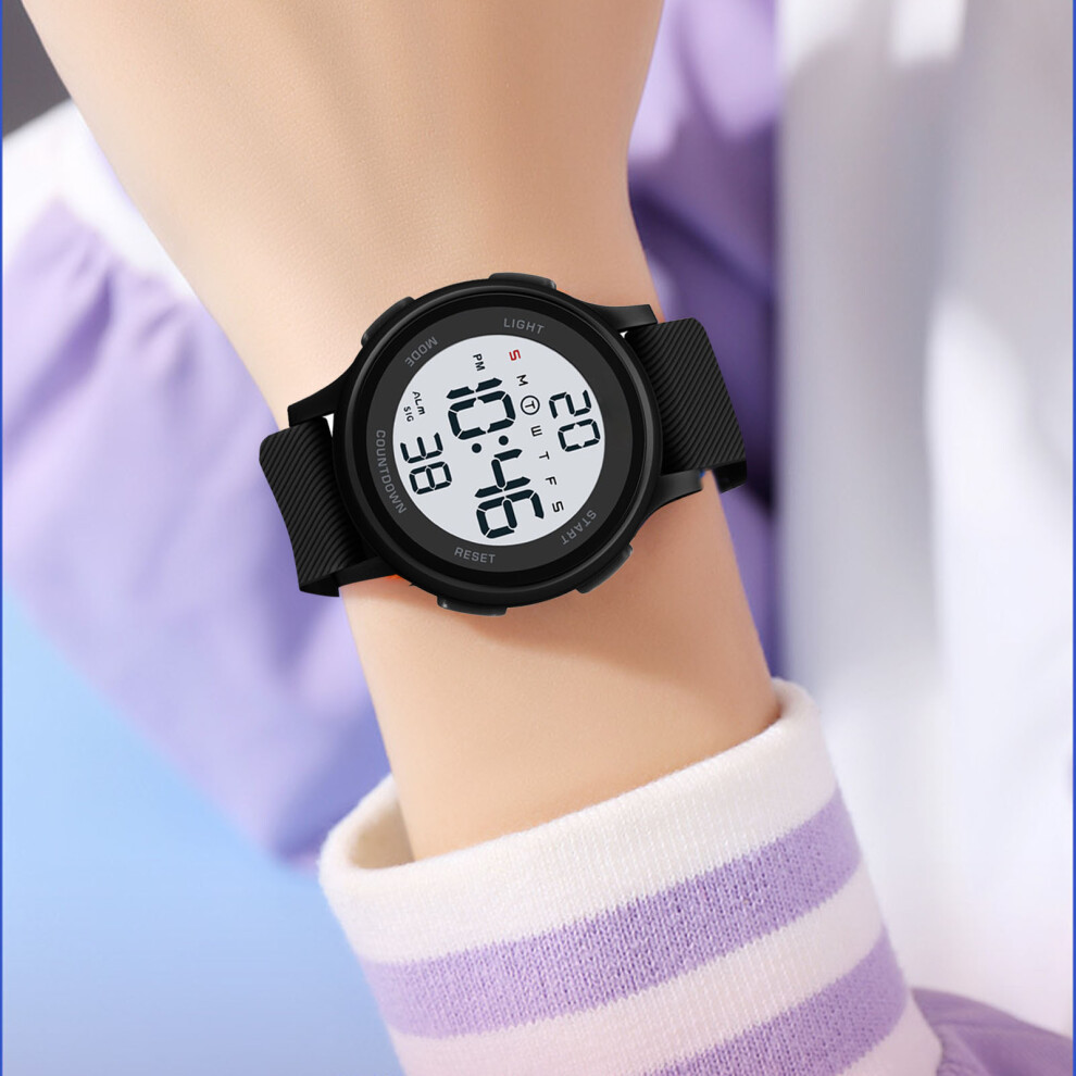 Multifunctional Led Sports Digital Watch 34.7Mm Waterproof 50M 4981335229273