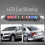Programmable LED Scrolling Display 12x72 Pixels with USB Port Design 7