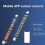 Programmable LED Scrolling Display 12x72 Pixels with USB Port Design 6