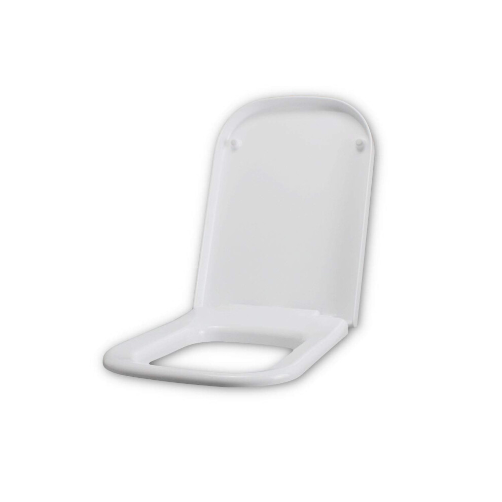 Universal Toilet Seat Lid Thick Cushion Soft Close, Durable Replacement For Home Bathroom 6482260395050
