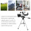 70mm Aperture Astronomical Refractor Telescope 300mm F Beginner Gear 7