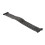 Schwarzes Edelstahl-Uhrenband 18,5  2,2  1 cm 1