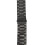 Schwarzes Edelstahl-Uhrenband 18,5  2,2  1 cm 11