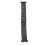 Schwarzes Edelstahl-Uhrenband 18,5  2,2  1 cm 3