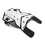 Motorcycle Armor Vest White One Size Impact & Shock Proof with PE Shell 12
