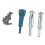 Set de 3 piezas de pelacables y torcedor de cables ABS 13