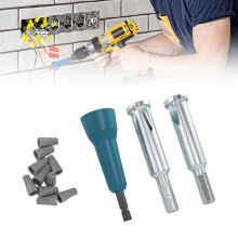 Set de 3 piezas de pelacables y torcedor de cables ABS