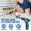 Set de 3 piezas de pelacables y torcedor de cables ABS 10