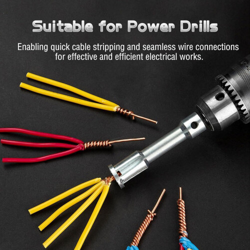 Set de 3 piezas de pelacables y torcedor de cables ABS 2