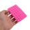 5 pièces de support de coque de téléphone à ventouse en silicone rose 14